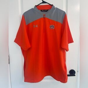 Under Armour Orange and Gray Men's Shirt